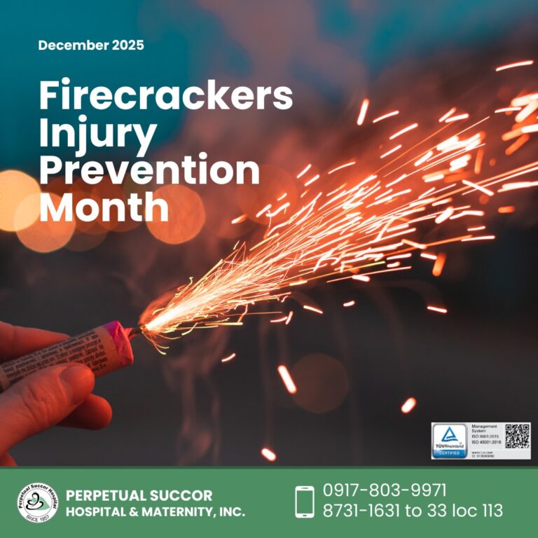 Firecrackers Injury Prevention Month