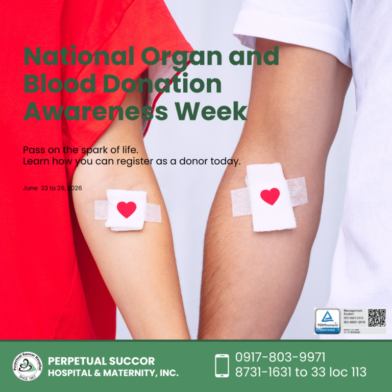 NATIONAL ORGAN AND BLOOD DONATION AWARENESS WEEK